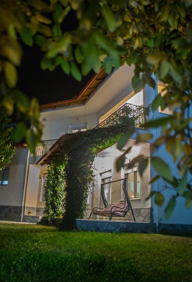 Woods Cottage Loutra Pozar Aridaia Megaplatanos Kültér fotó